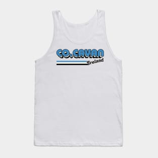 County Cavan / Retro Style Irish County Design Tank Top